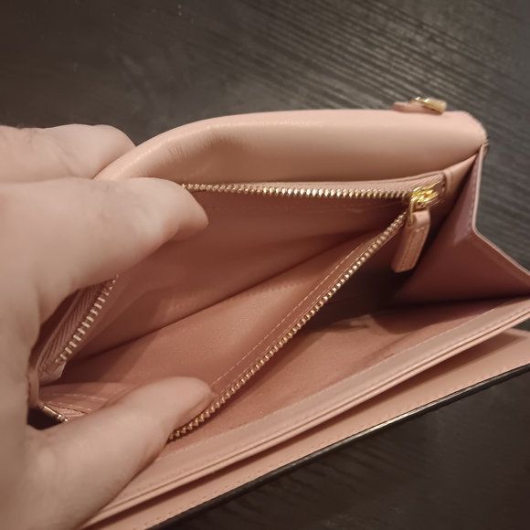 MCM With D-Rings Black Textured Leather Wallet Or Clutch (EUC) - Picture 10 of 16